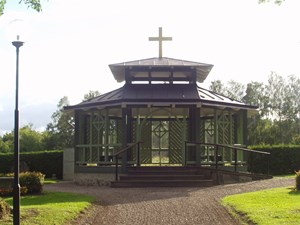 Drothem kyrkogård paviljong